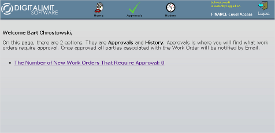 Thumbnail of Finance Department's Home Screen
